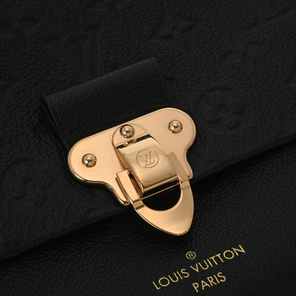 Louis Vuitton Shoulder Vavin Bag Empreinte Leather Noir Black - Picture 10 of 11